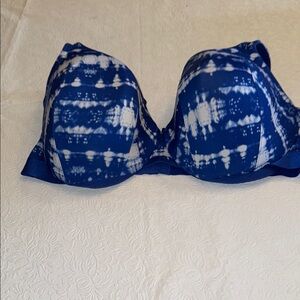 Cacique Vibrant Blue Bra SZ 42DD